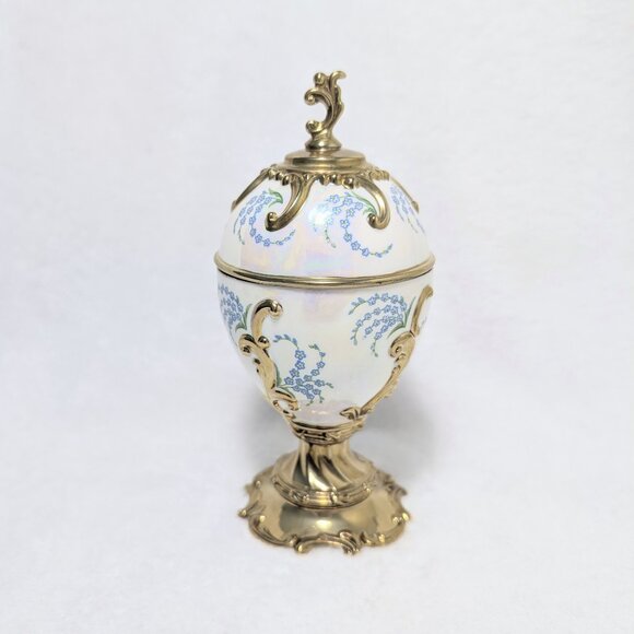 Franklin Mint House of Faberge Musical Egg, Set of Two - Picture 6 of 10